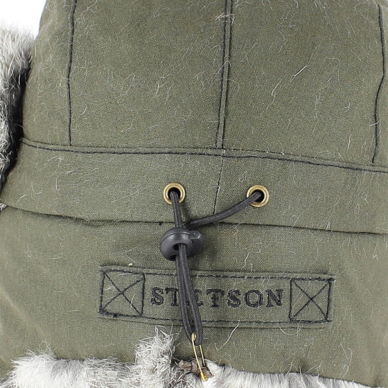 Khaki Stetson Boulder Lapeer Trapper Hat