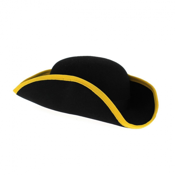 Chapeau Tricorne - Galon doré  Chapeau Tricorne - Galon doré