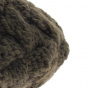 Beret knit gray
