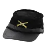 Casquette nordiste  véritable cuir noir  Reference : 4120 | Chapellerie Traclet