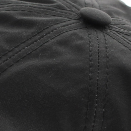 Stetson Black Hatteras Waterproof Cotton Cap