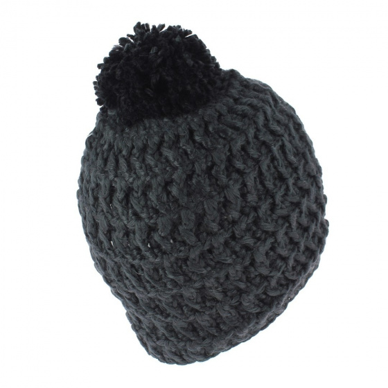 Bonnet The Waffle noir Coal Bonnet The Waffle noir Coal