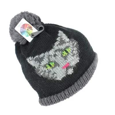 Bonnet The Kitty Coal Reference : 4166 | Chapellerie Traclet
