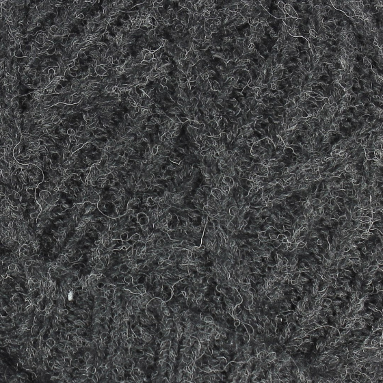 The Yukon Brim Coal black beanie