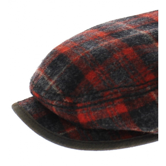 Ear-Flap Cap Bandera Canada Red - Stetson