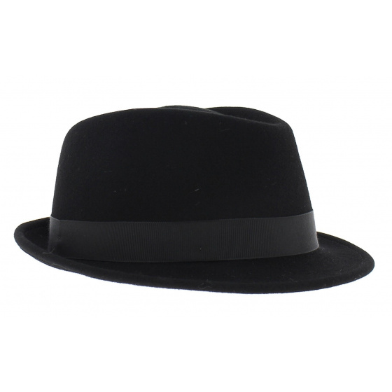Black Wynn Trilby Hat - Bailey