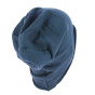 Navy Brooklyn Oversized Beanie