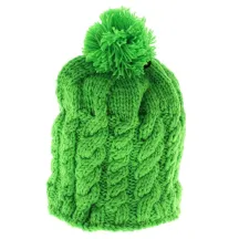 bonnet népalais Capcho saki vert Reference : 4229 | Chapellerie Traclet