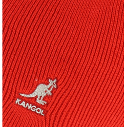 Red Acrylic Cuffless Pull-On Beanie - Kangol