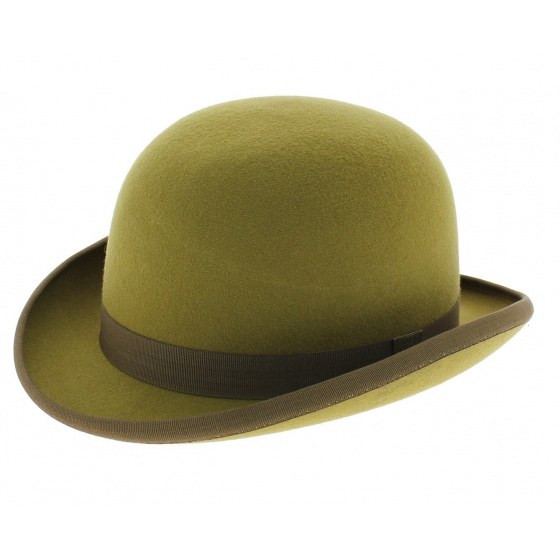 Chapeau Melon Feutre Laine Nèfle Made In France