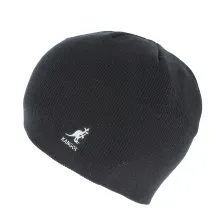 bonnet kangol noir acrylic cuffless pull on - kangol - Chapellerie Traclet Reference : 4278 | Chapellerie Traclet