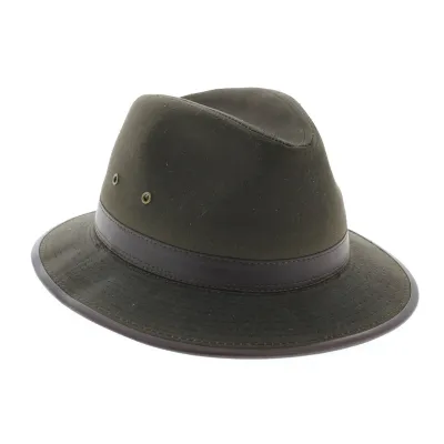 Oiled fabric hat - rain wear shop Reference: 4286 | Traclet Hat Shop