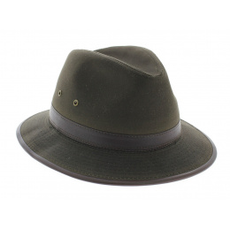Oiled fabric hat