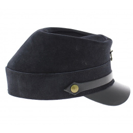 Union army leather cap