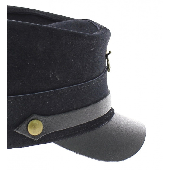 Casquette nordiste cuir