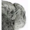 Rabbit Fur Ushanka Hat - Traclet - Mouse Grey Reference: 612 | Traclet Millinery