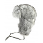 Rabbit Fur Ushanka Hat - Traclet