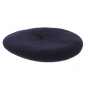 Basque beret Sare Pure Wool Waterproof navy- Élosegui