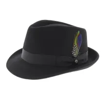Elkader Black Trilby Stetson Hat
