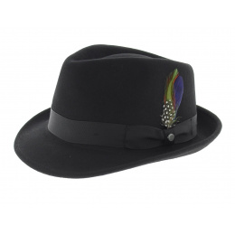 Elkader Black Trilby Stetson Hat