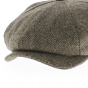 Arnold cap brown beige chevron