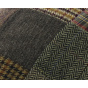 Patchwork Wool Dome Cap - Guerra