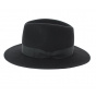 Indiana Jones Traveller Hat Black wool felt - Traclet