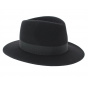 Indiana Jones Traveller Hat Black wool felt - Traclet