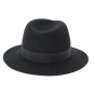 Indiana Jones Traveller Hat Black wool felt - Traclet
