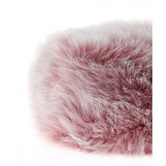 Pink Faux Fur Roberti Beanie - Traclet