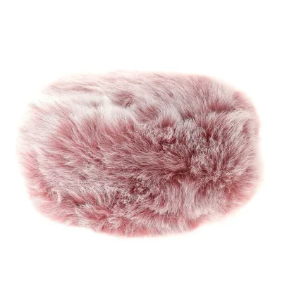 Toque Roberti Rose Fausse Fourrure - Traclet Reference : 4370 | Chapellerie Traclet