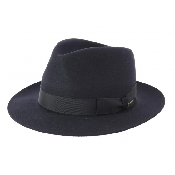 Navy Bogart Penn Hat - Stetson