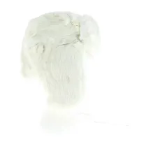 White rabbit fur ushanka hat Reference: 4387 | Traclet Hat Shop