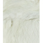 White Rabbit Fur Ushanka Hat - Traclet