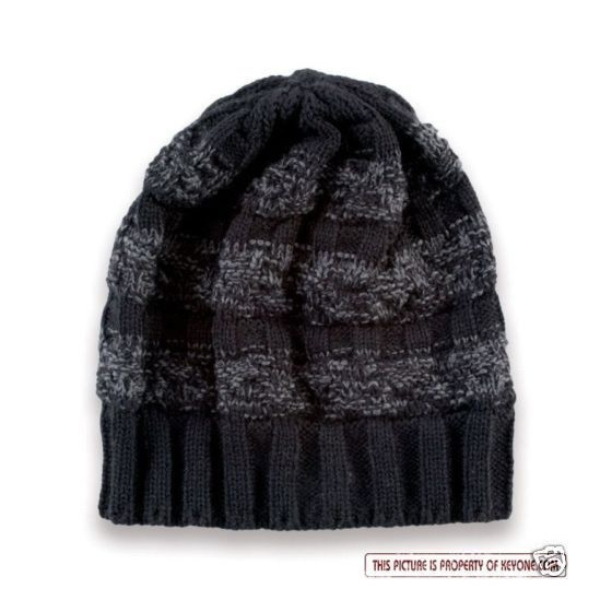 Hike Beanie Nero Grigio
