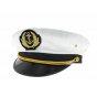 White Captain's Cap
