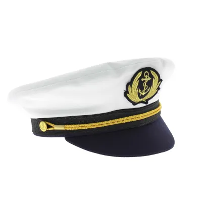 Marin Commodore White Cotton Cap - Traclet