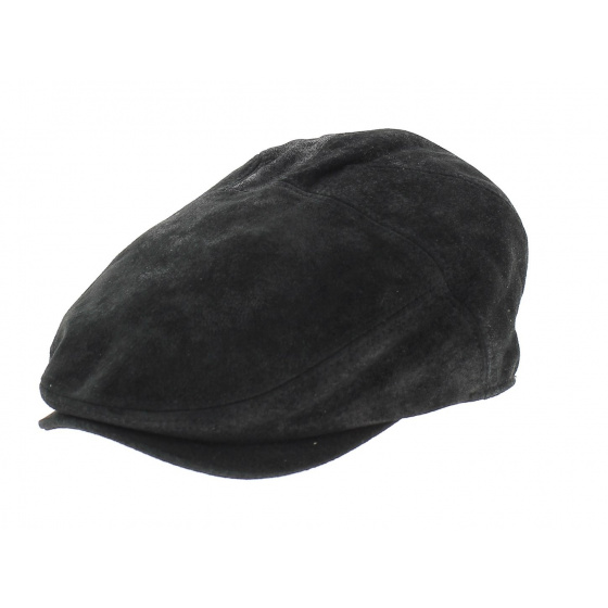 Casquette Ralph Cuir Noir - Traclet