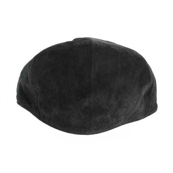 Casquette Ralph Cuir Noir - Traclet