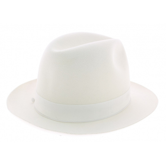 Chapeau Borsalino blanc