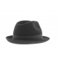 Blues Brothers Wool Felt Hat Black - Traclet
