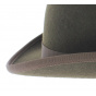 Brown Coffee Felt Bowler Hat - Traclet