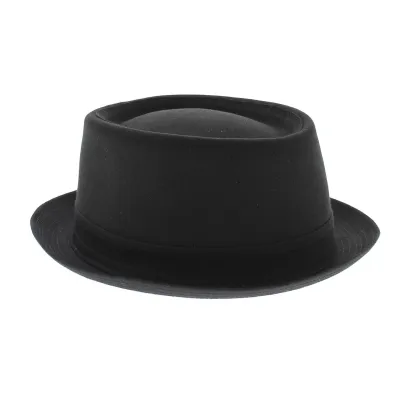 Black Athens Pork Pie Hat - Stetson Reference: 2314 | Traclet Hat Shop