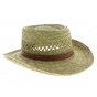 Straw Gambler Hat