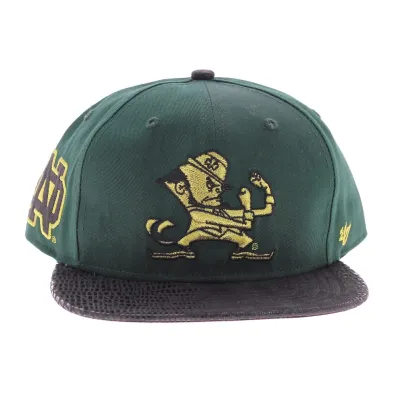 Casquette Strapback Notre Dame Standalon Verte - 47 Brand Reference : 4570 | Chapellerie Traclet