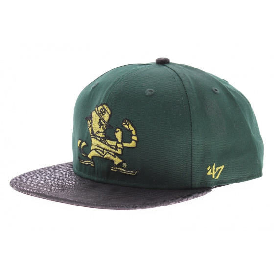 Casquette Strapback Notre Dame Standalon Verte - 47 Brand