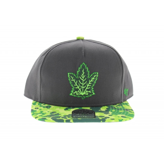 Toronto Maple Leafs Anthracite Strapback - 47