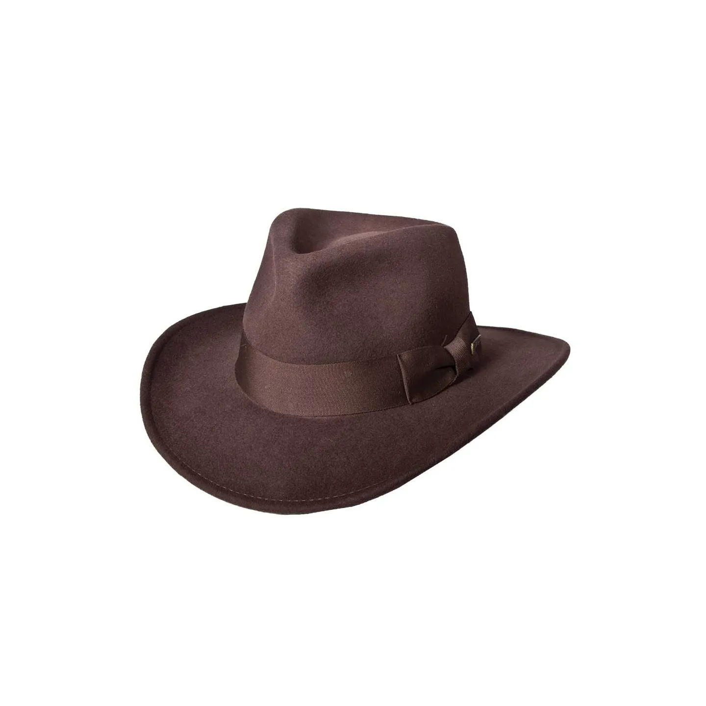 Chapeau Traveller Indiana Jones Feutre laine Marron