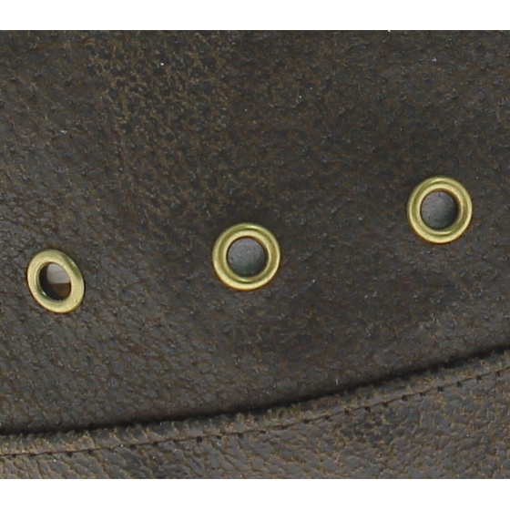 Alpha Cuban leather cap - Stetson