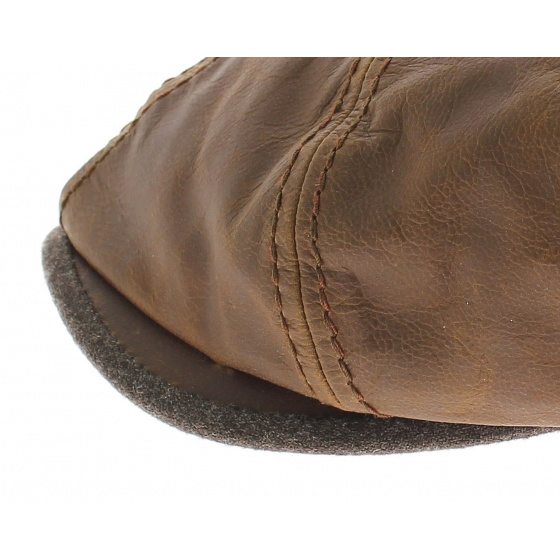Casquette hatteras goatskin stetson